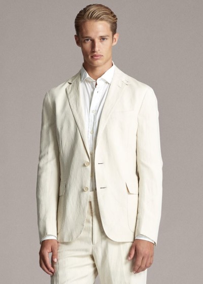 Blazer Ralph Lauren Hadley Twill Homem 83204-RDFC